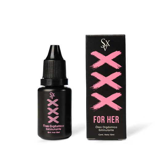 Óleo orgásmico estimulante XXX para ELLAS - 15ml