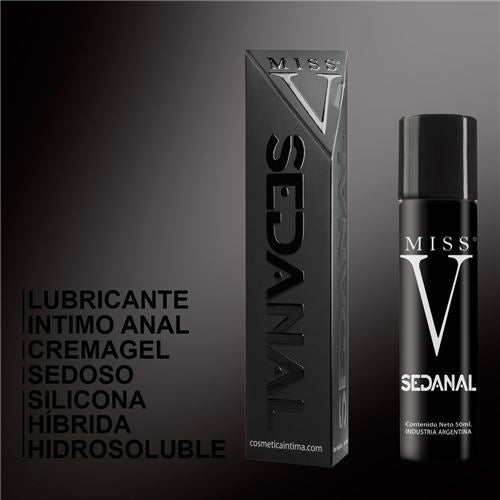 Miss V Sedanal Anal - Silicona Hidrosoluble Liquida